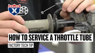 Racer X Films: How to Service a Dirt Bike Throttle Tube