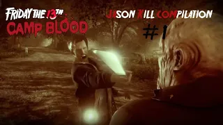 Friday the 13th The Game Camp Blood | Jason Killing Compilation #1