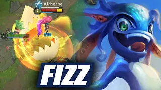 WILD RIFT FIZZ MID LANE GAMEPLAY IN SEASON 13 (BUILD & RUNES)