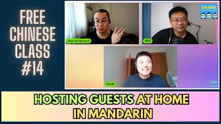 Free Chinese Class #14: Hosting Guests at Home in Mandarin | 在家招待客人的中文用语