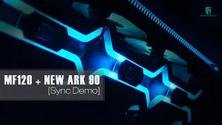 [Snyc Demo] NEW ARK 90 + MF120 Smart Case Fan- Gaming PC with Synced Lighting Effects! ]