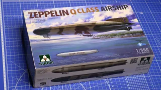 Новая модель дирижабля ZEPPELIN Q CLASS AIRSHIP фирмы TAKOM /  Расхламление с дирижаблями...