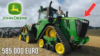 Cel mai PUTERNIC tractor din lume - John Deere 9RX