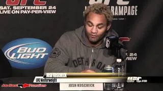 UFC 135 - Hughes vs Kocheck Press Conference Highlights