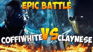 EPIC BATTLE - COFFIWHITE VS CLAYNESE (Mortal Kombat X)