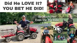 REVIEW after 7 Years - Peg Perego Case IH Magnum Tractor for Children