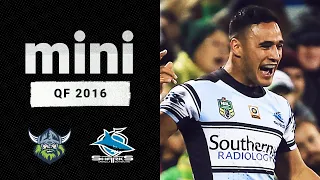 Every finals fairy tale has a beginning | Raiders v Sharks Match Mini | Qualifying Final, 2016 | NRL