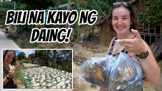 I Was Surprised My German Wife Loves to buy and eat Dried Fish in the Philippines. Mabango daw!