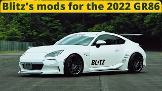 Blitz's Lineup Of Mods For The All-New 2022 GR86! | The Prototype Pages