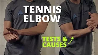 What Causes Tennis Elbow & 2 Quick Tennis Elbow Tests