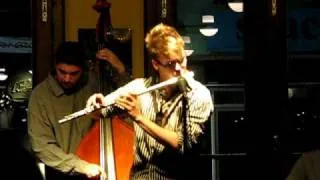 Rob Christian playing jazz flute in Toronto