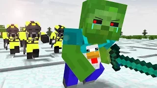 Zombie Life 1-4 - Craftronix Minecraft Animation