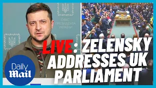 LIVE: Ukraine President Zelensky speech to UK Parliament in 'historic address'