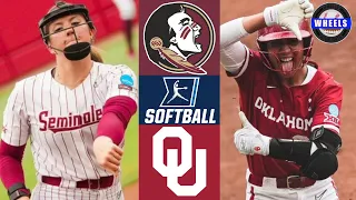 #15 Florida State vs #2 Oklahoma | Super Regionals Game 1 | 2024 College Softball Highlights