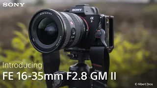 Introducing the Sony FE 16-35mm F2.8 GM II Lens