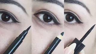 CÓMO DELINEAR LOS OJOS según el tipo de EYELINER | Pretty and Olé