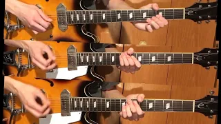 Sgt Pepper's Lonely Hearts Club Band - Guitar Tutorial (HD) - Epiphone Casinos