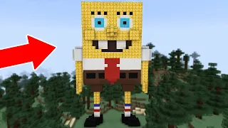 SOBREVIVA AO DESAFIO DO BOB ESPONJA DE LUCKY BLOCK NO MINECRAFT!!