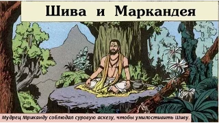 Шива и Маркандея (Ведические комиксы)