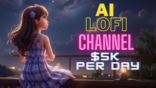 How To Create Your Own Monetizable LoFi Channel With AI-Step by Step TUTORIAL LoFi Beats