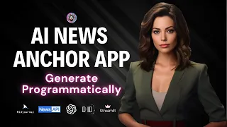 Let's Build an AI News Anchor Generator App using Generative AI