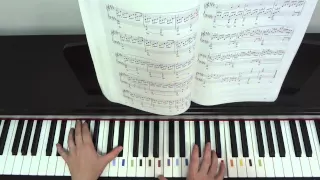 Beethoven Moonlight Sonata. Л.В.Бетховен "Лунная соната". Урок 4.