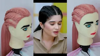 madam sir TV show actresses  Santosh Sharma hairstyle tutorial // easy hairstyle // fashionable kudi