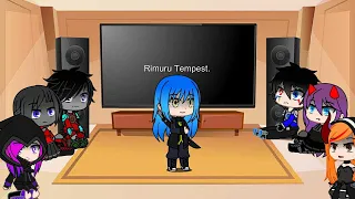 Rainimator friends react to Rimuru Tempest Edits and Amv