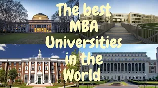 The Best MBA University in the World