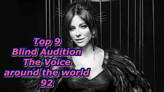 Top 9 Blind Audition (The Voice around the world 92)(REUPLOAD)
