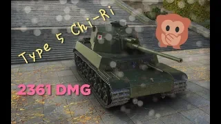 Wot Blitz Type 5 Chi-Ri 2361 Dmg