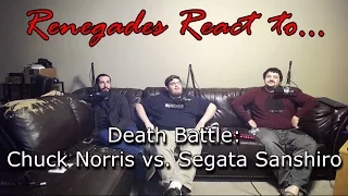 Renegades React to... Death Battle! - Chuck Norris vs. Segata Sanshiro