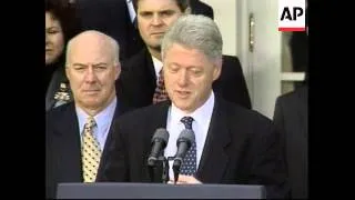 USA:  BILL CLINTON RESPONDS TO YELTSIN'S CRITICISM