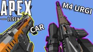 [ TaC Zero ] Play APEX's GUN in Minecraft？ | CAR SMG | M4 URGI |