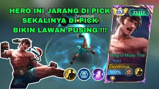 INI DIA ROAMER HIGH MEKANIK !! | BUILD & EMBLEM CHOU ROAM TERBARU !! | GAMEPLAY CHOU ROAM ~ MLBB