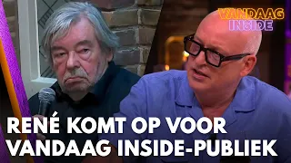 René komt op voor Vandaag Inside-publiek na uitlatingen Maarten van Rossem | VANDAAG INSIDE