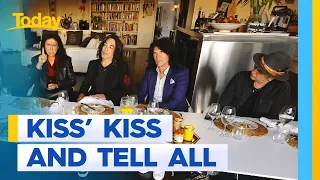 Dinner at Dickies: KISS reveal all over a meal ahead of last Aussie tour | Today Show Australia