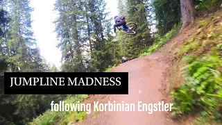 MTB PRO Train / Jumpline Brandnertal w. Korbinian Engstler, Marc Diekmann uvm.