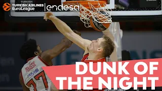 Endesa Dunk of the Night: Shaquielle McKissic, Olympiacos Piraeus