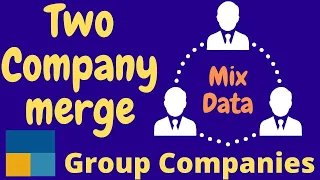 #188 Tally Prime two Branch Merge | Two Data of Other Company | Group the Companies