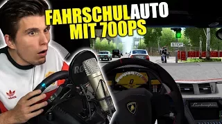 Lamborghini Aventador (700PS) als FAHRSCHULAUTO ✪ Fahrschul-Simulator