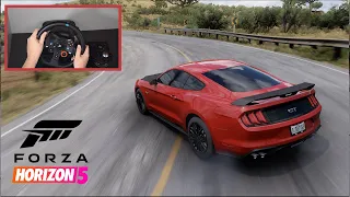 Ford Mustang GT -  Forza Horizon 5 | Logitech g29 steering wheel + shifter