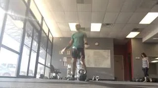 Kettlebell Snatch Test 28kg. SFG Level II