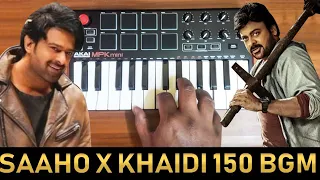 Saaho Mass Bgm x Khaidi no.150 Bgm | Mix By Raj Bharath