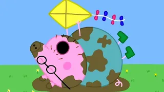 Kids Videos | Peppa Pig And Mandy Mouse Fly a Kite | Peppa Pig Peppa Pig Official | New Peppa Pig