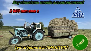 ❗ Заготівля сіна 2023 ФІНІШ❗ Скільки натюкували ❓ ЮМЗ чуть не закипів 🔞Українська Універсальна біржа