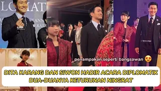 PENAMPILAN MENAWAN DARI DITA KARANG DAN SIWON DI ACARA DIPLOMATIK INDONESIA 🇲🇨‼️