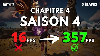 COMMENT OPTIMISER FORTNITE CHAPITRE 4 SAISON 4 SUR PC WINDOWS 10/11! MEILLEURS PARAMÈTRES FORTNITE !