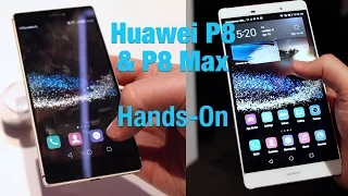 Huawei P8 and P8 Max hands-on