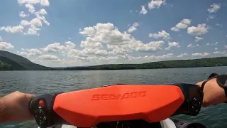 rideing the sea doo gti 170 se at raystown lake part 2